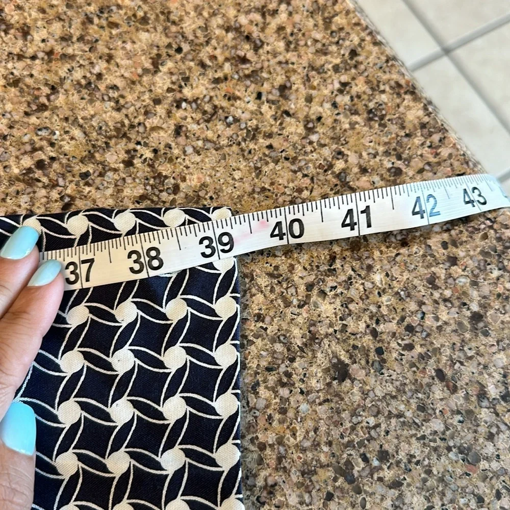 TALBOTS cotton silk shawl collar dress 8 - Picture 9 of 9